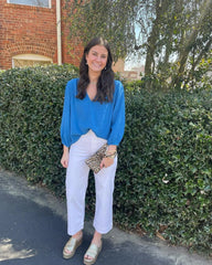 👖2025 GORĄCA WYPRZEDAŻ 50% TANIEJ💷Spodnie z szerokimi nogawkami z elastycznego skośnego materiału