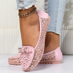 🔥Ostatni dzień 50% zniżki – Damskie eleganckie koronkowe oddychające sandały ortopedyczne Slip On