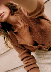 Bardzo miękki kardigan zapinany na guziki