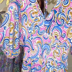 💖2025 Summer New-50% zniżki 💖women z drukowanych skoków z dekoltem w szynie