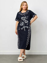 2025 Wiosna i nowa elegancka sukienka kobieca z drukowanymi wzorami