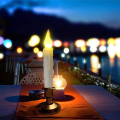 Pływające świece fantasy z pilotem różdżką