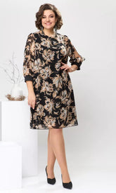 New summer 3D printed dress