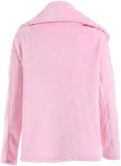 MBLESSEDTO Damski płaszcz zimowy, seksowny plusz z klapami, slim fit.