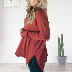 💝Gorąca wyprzedaż💝Damski sweter na co dzień z miękkim przodem i dekoltem w szpic