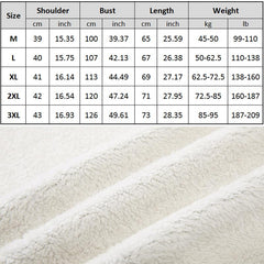 Męska ciepła, pluszowa kamizelka zimowa