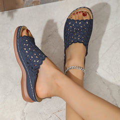 🔥Ostatni dzień promocji 50% ZNIŻKI - Damskie sandały ortopedyczne na wygodnym klinie