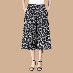 🌸Spodnie damskie z wysokim elastycznym pasem i szerokimi nogawkami💁♀️