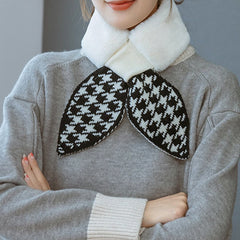 Gruby pluszowy szalik, słodki, ciepły szalik na szyję🎀🎁