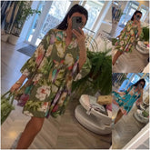 2025 Wiosna i lato nowy styl-V-dępak drukowana🌷