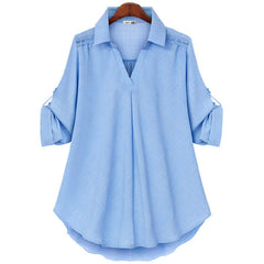 🌸🌿Moda uliczna V casual, luźna, wygodna koszula⭐