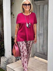 Dwuczęściowy komplet wakacyjny z ochroną przeciwsłoneczną