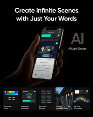 ⏰Wyprzedaż ostatniego dnia 🌈 Wieczna inteligentna tęczowa lampa zewnętrzna LED