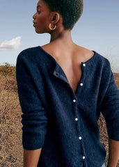 Bardzo miękki kardigan zapinany na guziki