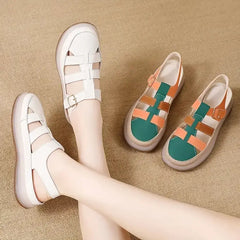 Sandały damskie z wydrążonymi palcami