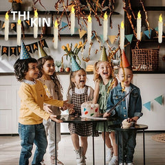 Pływające świece fantasy z pilotem różdżką