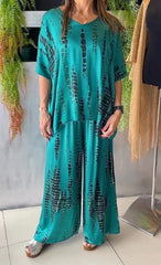 Zestaw wypoczynkowy satynowy