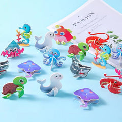 🔥Edukacyjne puzzle 3D z kreskówek