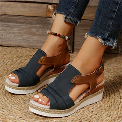 Espadryle na koturnie Sunset Chic