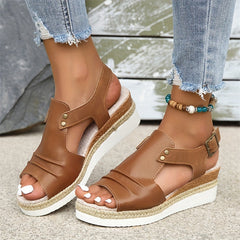 Espadryle na koturnie Sunset Chic