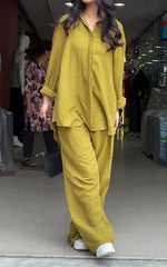 Casualowy garnitur z klapami w jednolitym kolorze