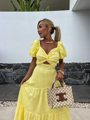 bawełniana sukienka maxi