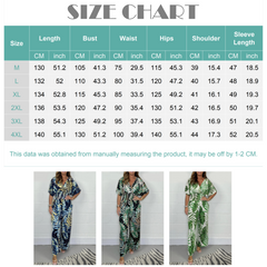 Letnia moda damska Luźne body z nadrukiem w liście w dużych rozmiarach😍😍