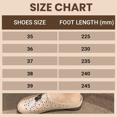 【EU 35-42】🌸Eleganckie damskie skórzane sandały z wyciętym kwiatowym wzorem