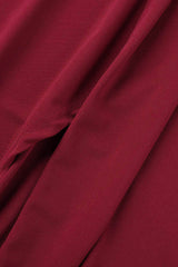 👄Eleganckie suknie wieczorowe z solidnym rozcięciem i dekoltem w kształcie litery V