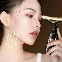 🔥 Świąteczna wyprzedaż 50% ZNIŻKI! Urządzenie do masażu twarzy o potrójnym działaniu, liftingująco-ujędrniającego