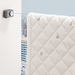 🏡🎁(49% ZNIŻKI) Niewidoczny, regulowany sznur do bielizny, niewymagający wiercenia👨👩👧👦