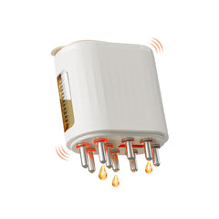 Zaawansowany masażer do pielęgnacji skóry głowy z terapią światłem czerwonym