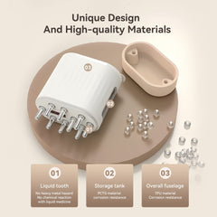 Zaawansowany masażer do pielęgnacji skóry głowy z terapią światłem czerwonym