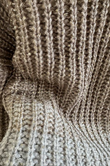 ✨🌸🧥Kurtka z dzianiny cekinowej mały pachnący sweterek z dekoltem w szpic