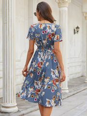 2023 Nowa letnia sukienka z nadrukiem dla kobiet