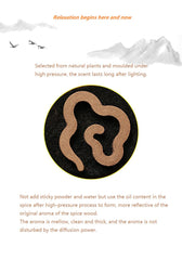 Kominek na kadzidło Auspicious Fortune (bezpłatne kadzidło z drzewa sandałowego)