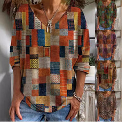 Topy T-shirt z krótkim rękawem i nadrukiem w stylu retro