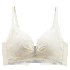 Wygodny, koronkowy biustonosz bez fiszbin