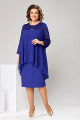 😍[S-5XL]Urocza jesienna sukienka plus size