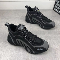 Oddychające męskie buty do biegania z miękką podeszwą