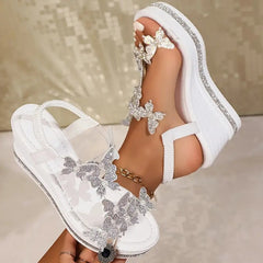 Eleganckie sandały klinowe dla kobiet