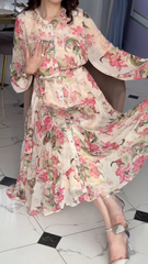 ✨Nowa wiosenna sukienka w świeże kwiaty👗[S-5XL]