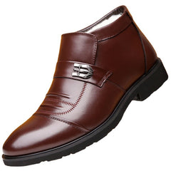 【38-44】 Zimowe buty męskie 2024 z bawełny i aksamitu