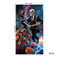 🌟🌟2025 Święta Bożego Narodzenia i Halloweenowe dekoracje drzwi