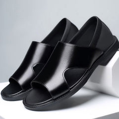 Męskie miękkie sandały plażowe