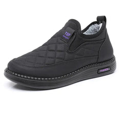 【36-41】2024 zima nowe wodoodporne wyściełane pogrubione ciepłe płaskie dno antypoślizgowe bawełniane buty