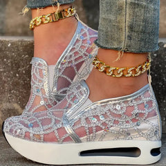 Trampki z oddychaniem kobiet