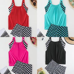 🔥 Summer gorąca wyprzedaż 49% zniżki 🔥women&#39;s Polka Dot dwuczęściowy strój kąpielowy