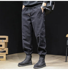 【M-5XL】 Amerykańskie spodnie na co dzień ze spranej bawełny