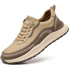 🔥[39-45]🔥Wodoodporne i pyłoszczelne skórzane trampki丨Miękkie podeszwy, wygodne w noszeniu